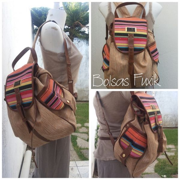 MOCHILA LISTRADA (DE 129,90 POR:)